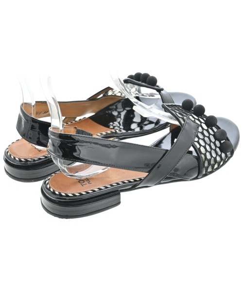 TOGA（トーガ）サンダル 黒 サイズ:EU39(25.5cm位) レディース/2200663785094