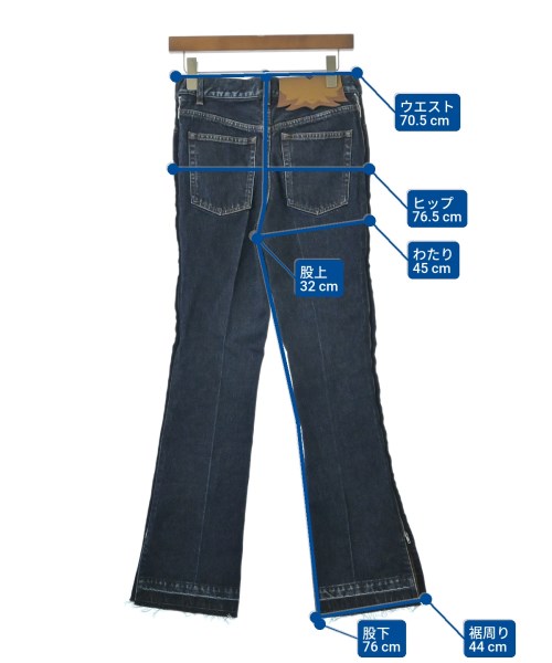 TOGA（トーガ）デニムパンツ 紺 サイズ:XS レディース/2200664713478