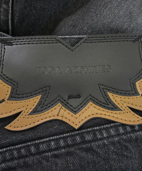 TOGA（トーガ）デニムパンツ 黒 サイズ:S レディース/2200664713485
