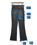 TOGA（トーガ）デニムパンツ 黒 サイズ:XS レディース/2200664713492