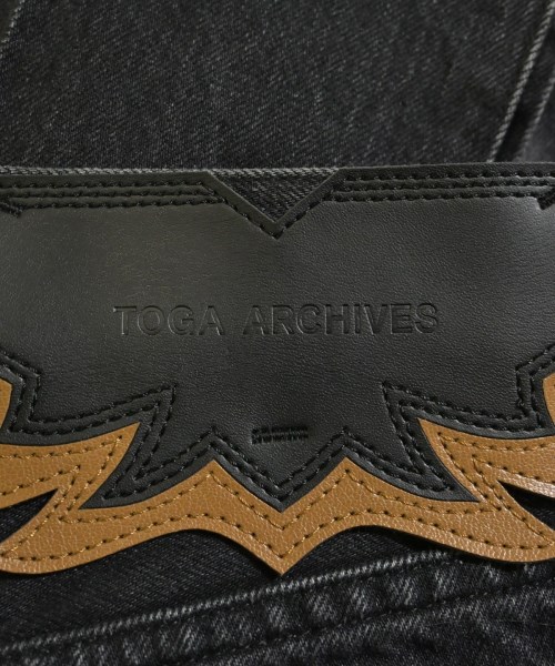 TOGA（トーガ）デニムパンツ 黒 サイズ:S レディース/2200664713515