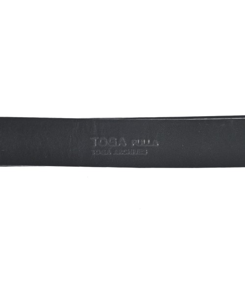 TOGA（トーガ）ベルト 黒 サイズ:- レディース/2200665772092