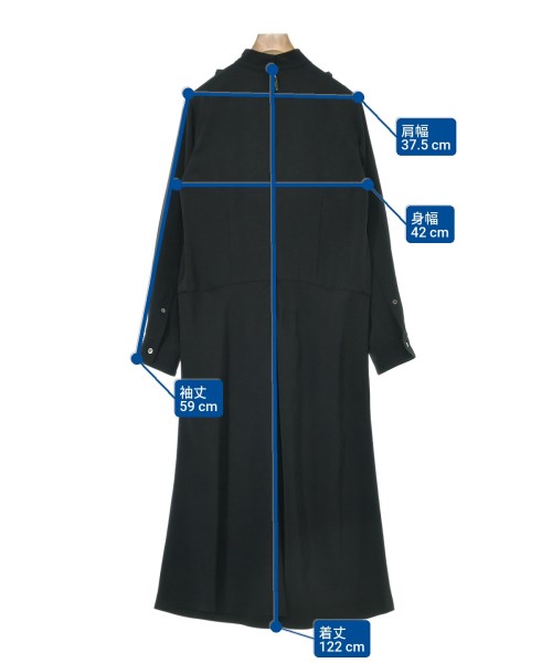 TOGA（トーガ）ワンピース 黒 サイズ:36(S位) レディース/2200666826015