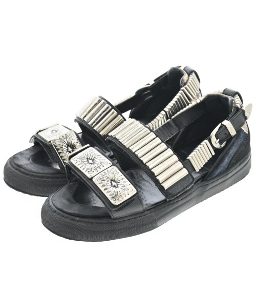 TOGA(トーガ)サンダル 黒 サイズ:EU37(23.5cm位)/2200667154056