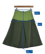 TOGA（トーガ）ロング・マキシ丈スカート 緑 サイズ:34(XS位) レディース/2200671018061