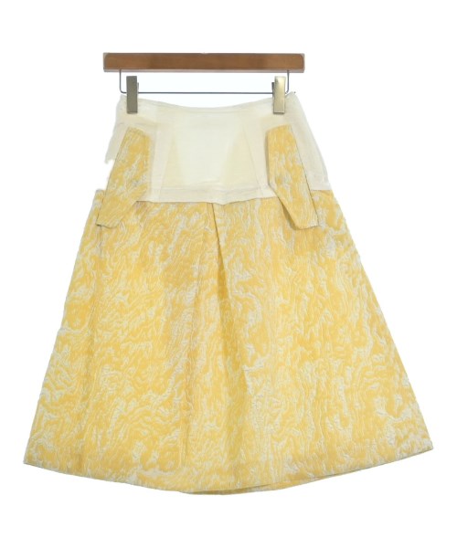 TOGA(トーガ)ロング・マキシ丈スカート 黄 サイズ:34(XS位)/2200671018078