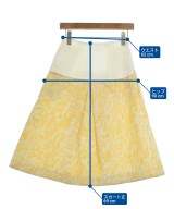 TOGA（トーガ）ロング・マキシ丈スカート 黄 サイズ:34(XS位) レディース/2200671018078