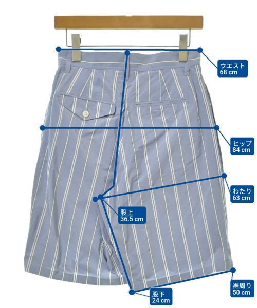 TOGA（トーガ）ショートパンツ 青 サイズ:36(S位) レディース/2200671018085