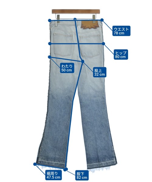 TOGA（トーガ）デニムパンツ 青 サイズ:M レディース/2200671018115