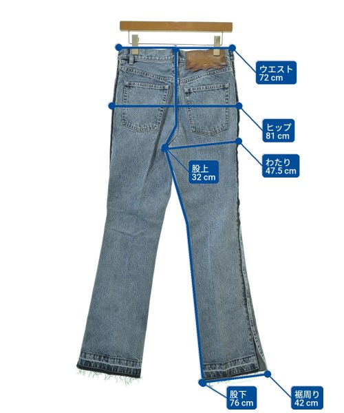 TOGA（トーガ）デニムパンツ 青 サイズ:S レディース/2200671018351