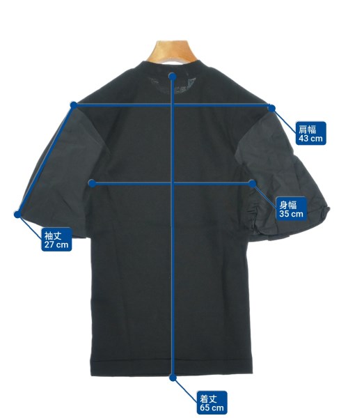 TOGA（トーガ）Tシャツ・カットソー 黒 サイズ:36(S位) レディース/2200671018429