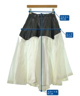 TOGA（トーガ）ロング・マキシ丈スカート 白 サイズ:34(XS位) レディース/2200729943246