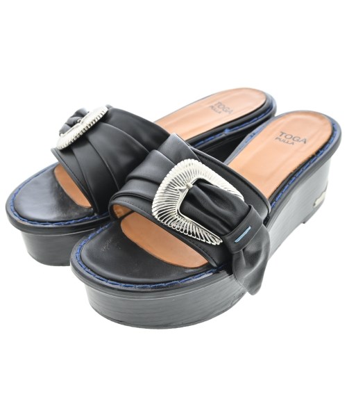 TOGA（トーガ）サンダル 黒 サイズ:EU36(22.5cm位) レディース/2200730084013