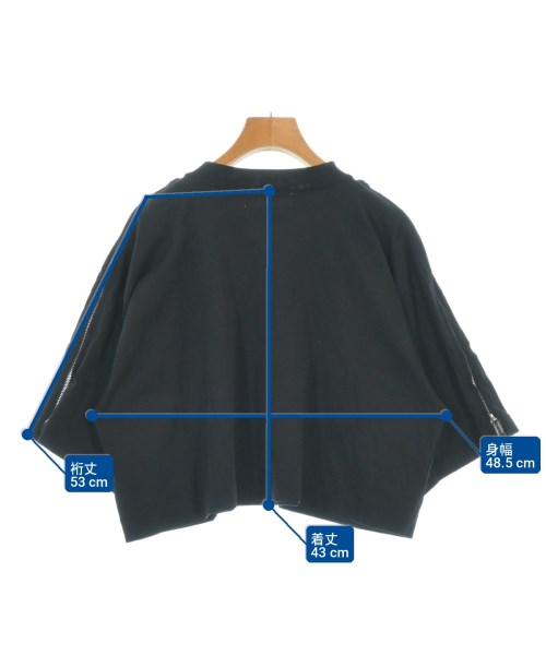 TOGA（トーガ）Tシャツ・カットソー 黒 サイズ:36(S位) レディース/2200730450054