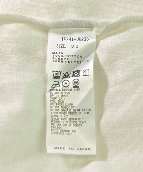 TOGA（トーガ）Tシャツ・カットソー 白 サイズ:36(S位) レディース/2200720519471