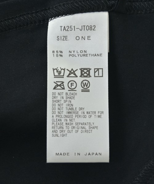 TOGA（トーガ）タンクトップ 黒 サイズ:ONE レディース/2200720832747