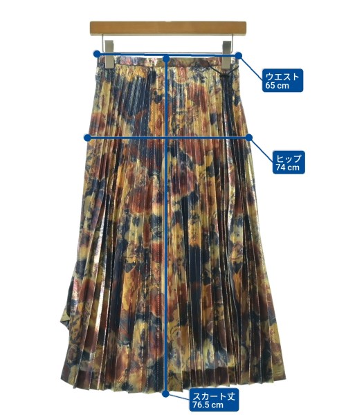 TOGA（トーガ）ロング・マキシ丈スカート 青 サイズ:34(XS位) レディース/2200684153131