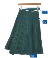 TOGA（トーガ）ロング・マキシ丈スカート 緑 サイズ:34(XS位) レディース/2200684153162