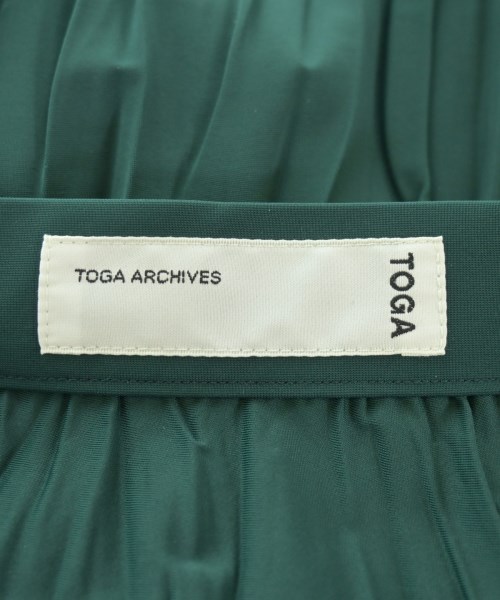 TOGA（トーガ）ロング・マキシ丈スカート 緑 サイズ:34(XS位) レディース/2200684153179