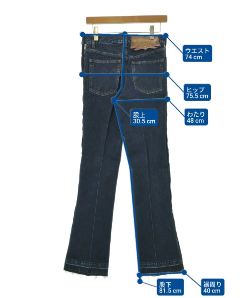 TOGA（トーガ）デニムパンツ 紺 サイズ:S レディース/2200684153438