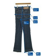 TOGA（トーガ）デニムパンツ 紺 サイズ:XS レディース/2200684153452