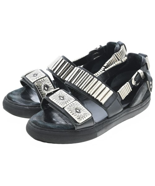 TOGA(トーガ)サンダル 黒 サイズ:EU38(24.5cm位)/2200686421054