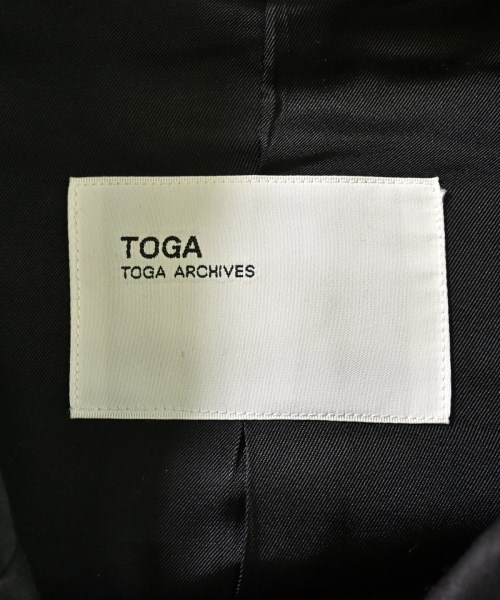 TOGA（トーガ）カジュアルジャケット 黒 サイズ:36(S位) レディース/2200686700029
