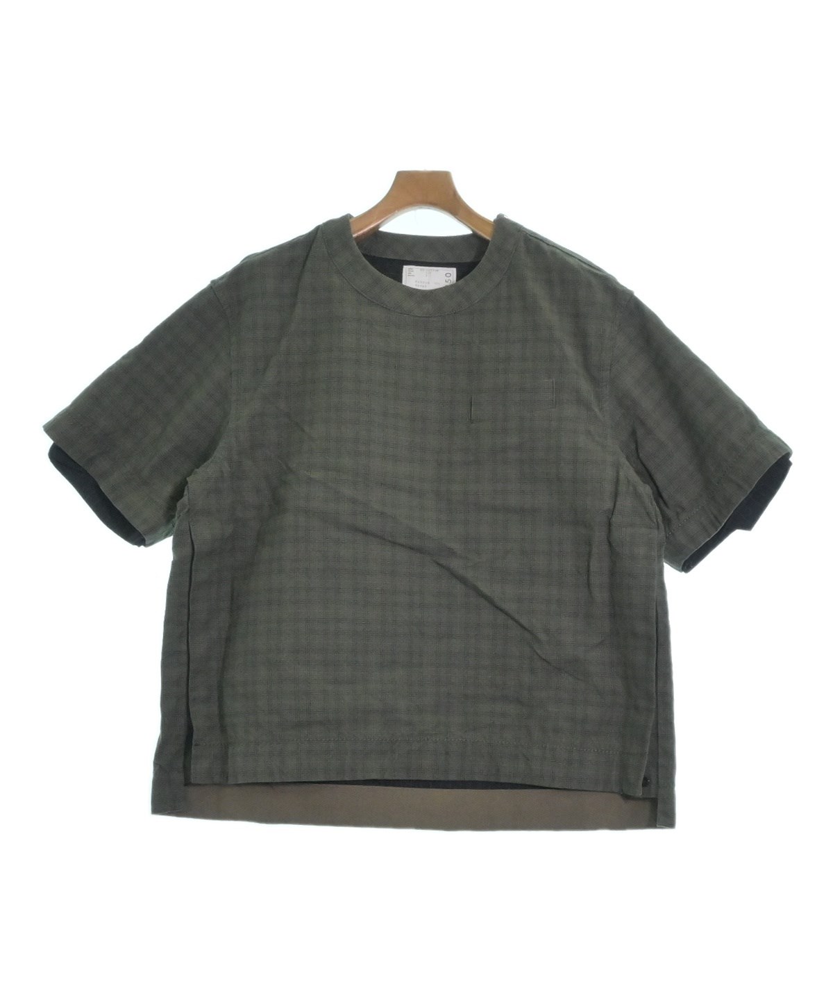sacai×WTAPS 25SSFlock Print T-Shirt25-0927S 25-0927S