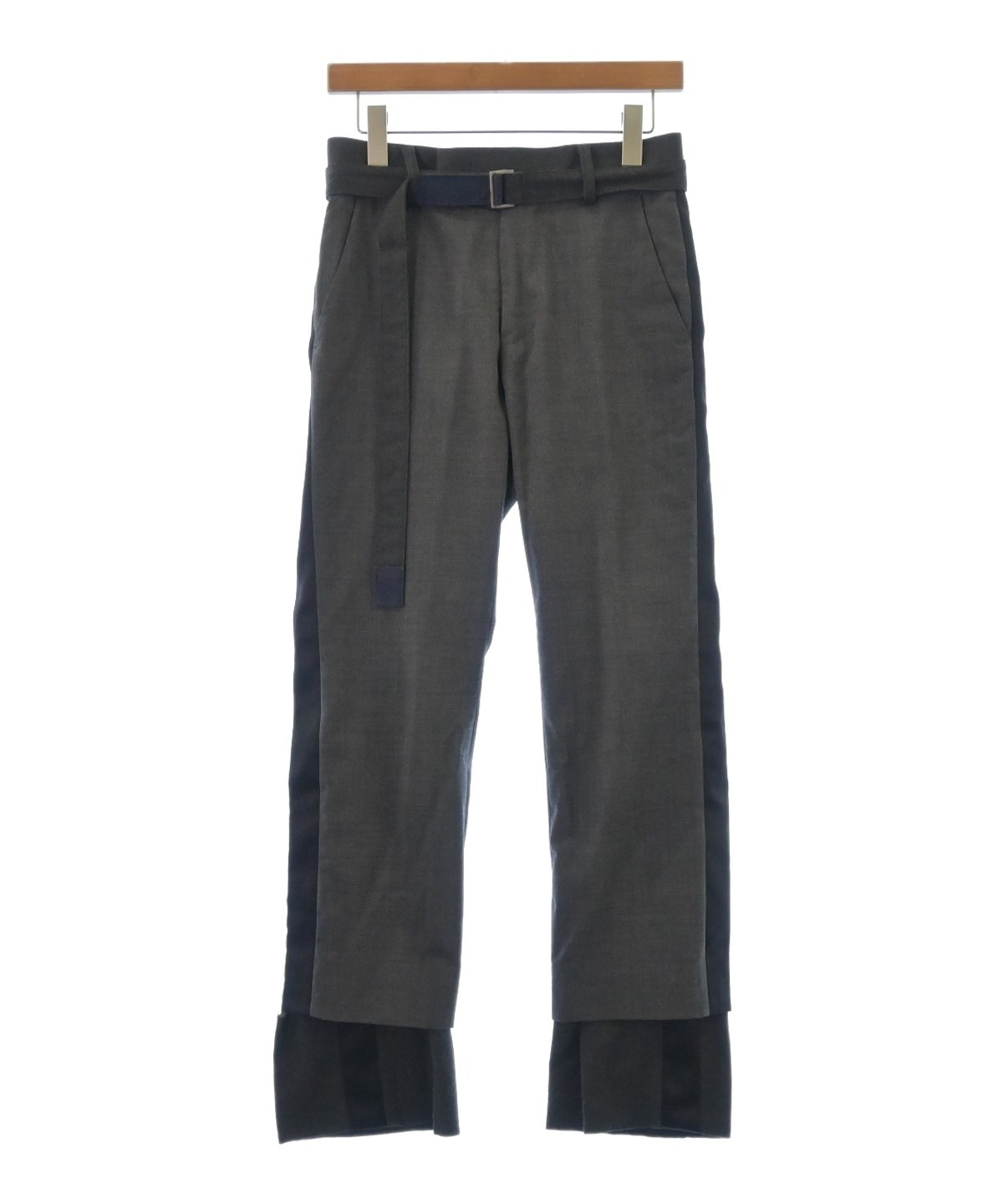 sacai ショーツスラックス グレー 1 sacai（サカイ）スラックス グレー サイズ:0(XS位) メンズ