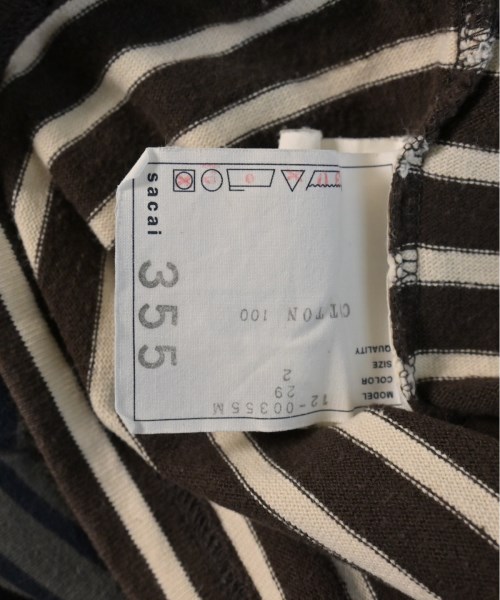 sacai（サカイ）Tシャツ・カットソー 茶 サイズ:2(M位) メンズ/2200483024083
