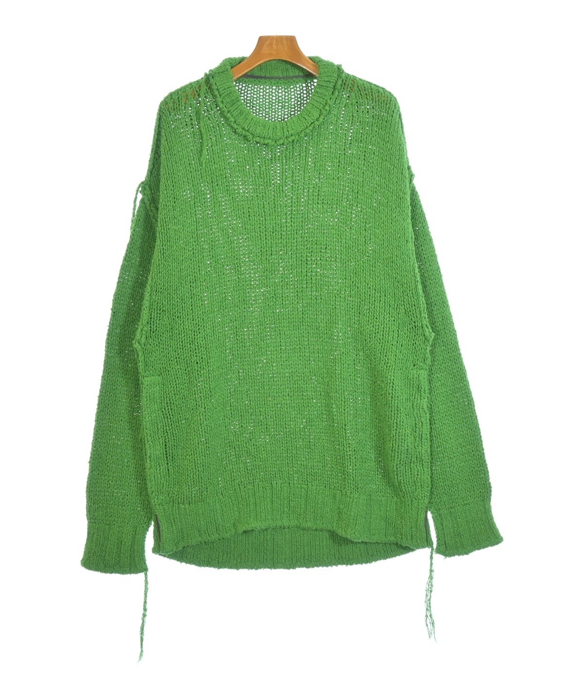 sacai（サカイ）ニット・セーター 緑 サイズ:3(L位) メンズ