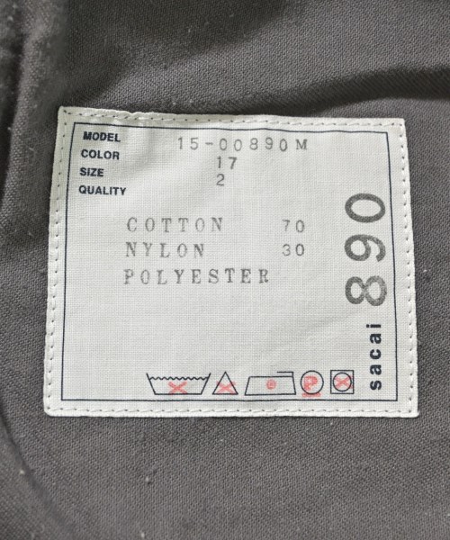 sacai（サカイ）スウェットパンツ グレー サイズ:2(M位) メンズ/2200547922058