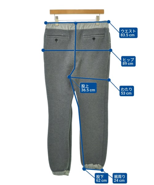 sacai（サカイ）スウェットパンツ グレー サイズ:2(M位) メンズ/2200547922058