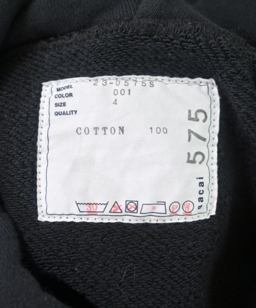 sacai（サカイ）パーカー 黒 サイズ:4(XL位) メンズ/2200634328015