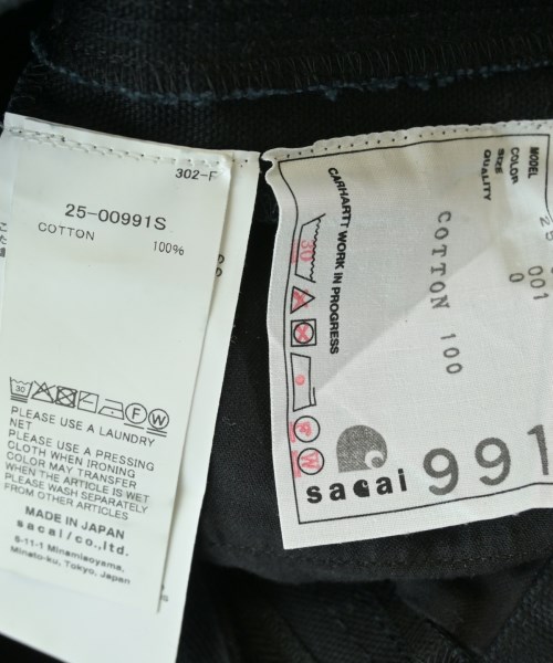 sacai（サカイ）その他 黒 サイズ:0(XS位) メンズ/2200634834028