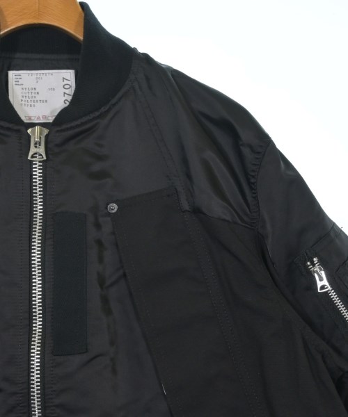 sacai（サカイ）ミリタリーブルゾン 黒 サイズ:3(L位) メンズ/2200634961014