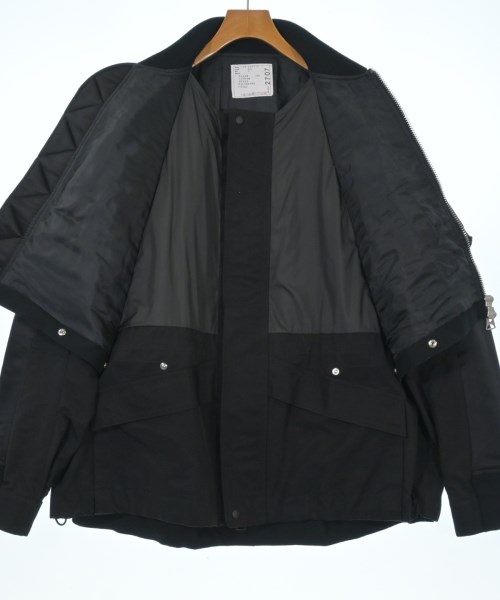 sacai（サカイ）ミリタリーブルゾン 黒 サイズ:3(L位) メンズ/2200634961014