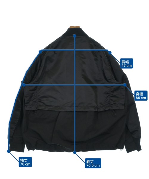 sacai（サカイ）ミリタリーブルゾン 黒 サイズ:3(L位) メンズ/2200634961014