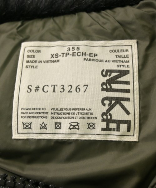 sacai（サカイ）ダウンジャケット/ダウンベスト カーキ サイズ:XS メンズ/2200622330013