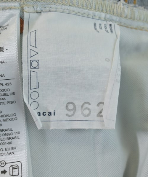 sacai（サカイ）デニムパンツ 紺 サイズ:29(S位) メンズ/2200635046017