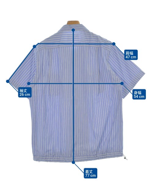 sacai（サカイ）カジュアルシャツ 青 サイズ:1(S位) メンズ/2200637073035