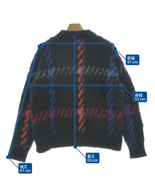 sacai（サカイ）ニット・セーター 黒 サイズ:1(S位) メンズ/2200637434010