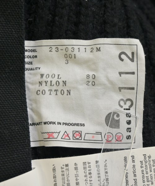 sacai（サカイ）ニット・セーター 黒 サイズ:3(L位) メンズ/2200637191173