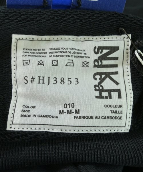sacai（サカイ）スウェット 黒 サイズ:M メンズ/2200636391185