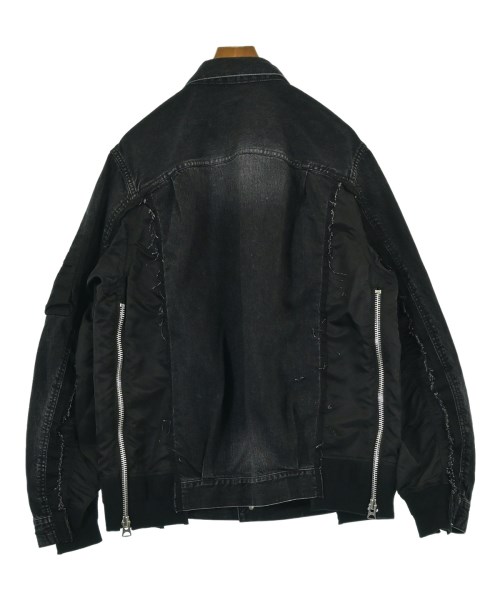 sacai（サカイ）デニムジャケット 黒 サイズ:3(L位) メンズ/2200622449029