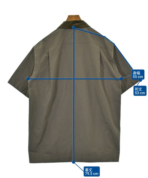 sacai（サカイ）カジュアルシャツ グレー サイズ:3(L位) メンズ/2200622449050