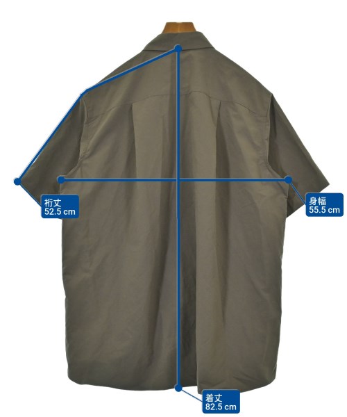 sacai（サカイ）カジュアルシャツ グレー サイズ:3(L位) メンズ/2200622449067