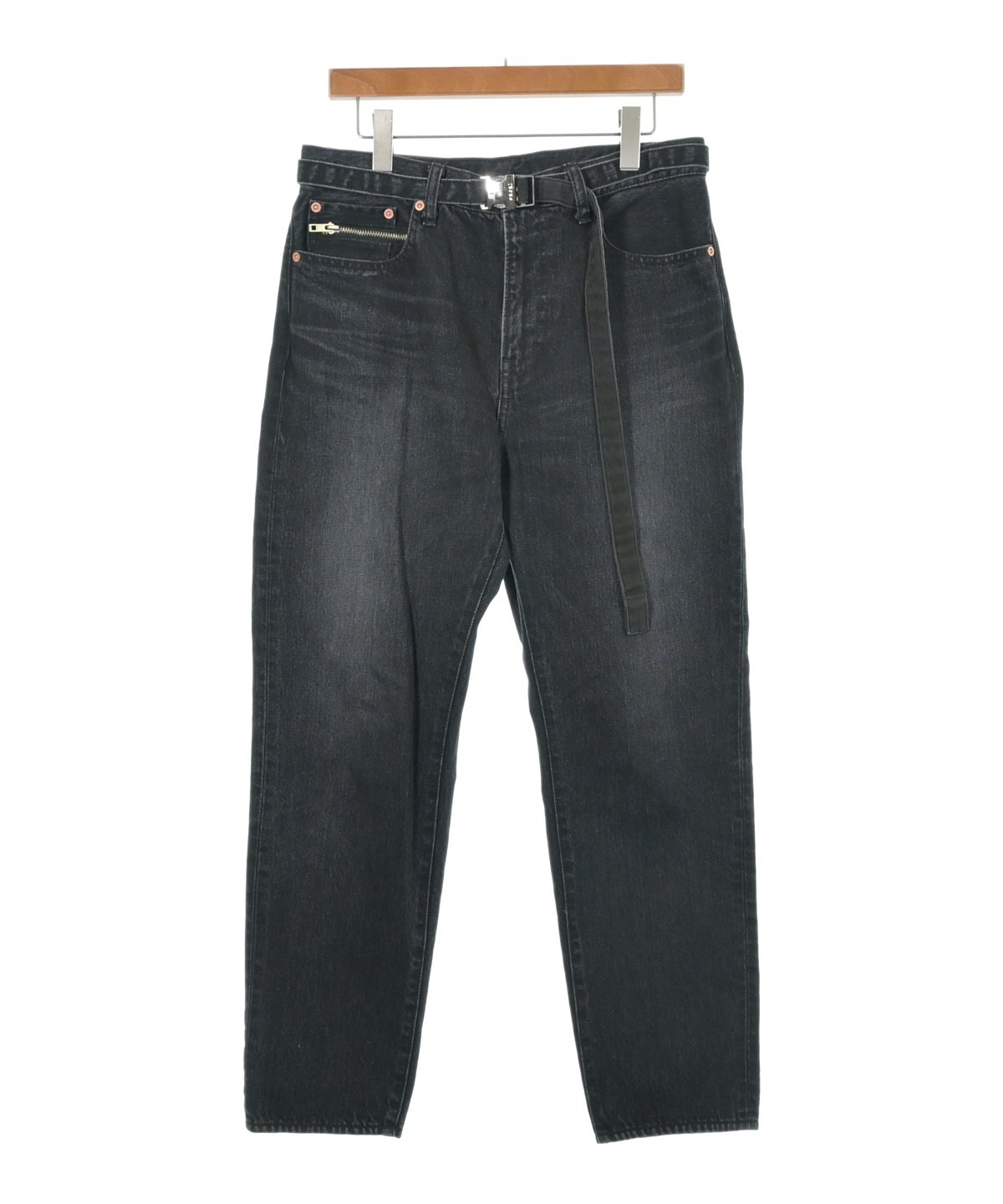 sacai（サカイ）デニムパンツ 黒 サイズ:3(L位) メンズ/2200635279095