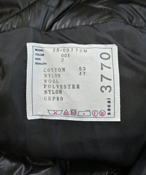 sacai（サカイ）その他 黒 サイズ:2(M位) メンズ/2200638632019