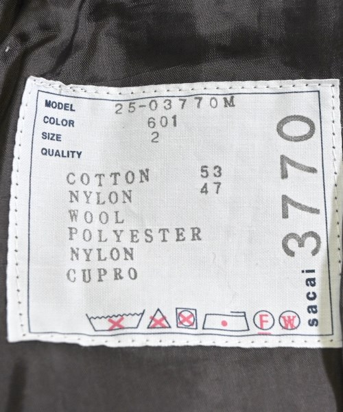 sacai（サカイ）その他 茶 サイズ:2(M位) メンズ/2200638632026